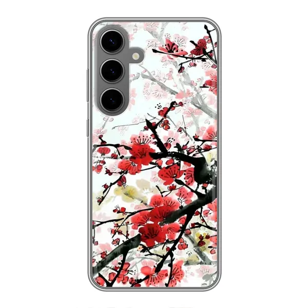 Чехол с рисунком «Красивая Сакура» для Samsung Galaxy S24 Plus Чехол с рисунком «Красивая Сакура» для Samsung Galaxy S24 Plus