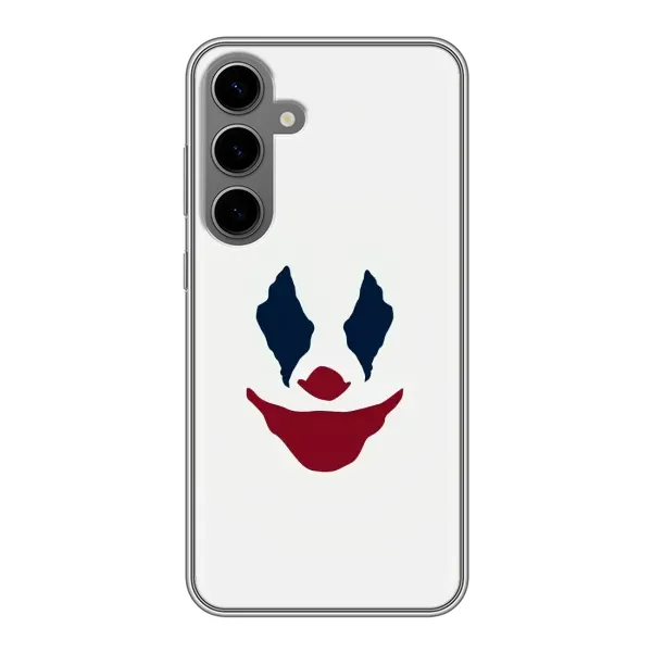 Чехол с рисунком «Лицо Джокера» для Samsung Galaxy S24 Plus Чехол с рисунком «Лицо Джокера» для Samsung Galaxy S24 Plus