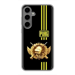 Чехол (TPU) с картинкой "Лого Пабг" на Самсунг С24 Плюс (Лого PUPG)
