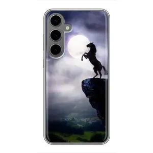 Чохли з зображенням різних тварин на Samsung Galaxy S24 Plus (Кінь)