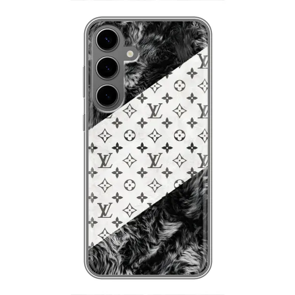 Чехол с рисунком «LV на белом» для Samsung Galaxy S24 Plus Чехол с рисунком «LV на белом» для Samsung Galaxy S24 Plus