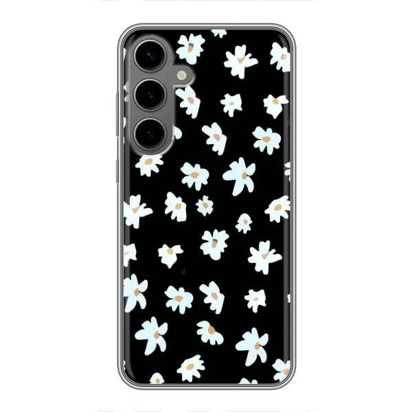 Чехол с рисунком «Маленькие ромашки» для Samsung Galaxy S24 Plus Чехол с рисунком «Маленькие ромашки» для Samsung Galaxy S24 Plus