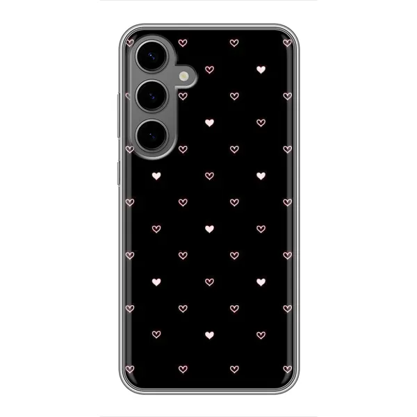 Чехол с рисунком «Маленькие сердечки» для Samsung Galaxy S24 Plus Чехол с рисунком «Маленькие сердечки» для Samsung Galaxy S24 Plus