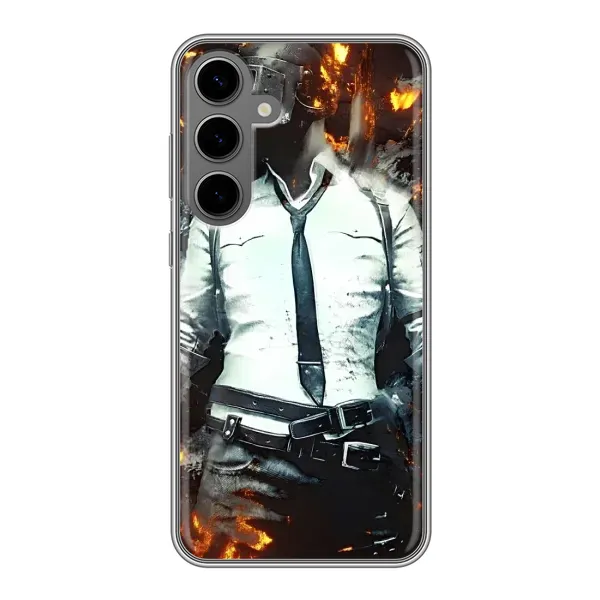 Чехол с рисунком «Man Пубг» для Samsung Galaxy S24 Plus Чехол с рисунком «Man Пубг» для Samsung Galaxy S24 Plus