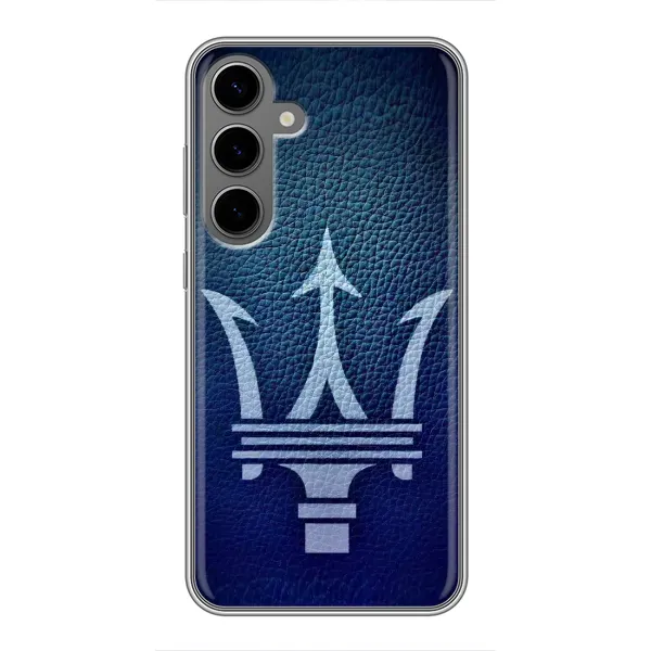 Чехол с рисунком «Лого Maserati» для Samsung Galaxy S24 Plus Чехол с рисунком «Лого Maserati» для Samsung Galaxy S24 Plus
