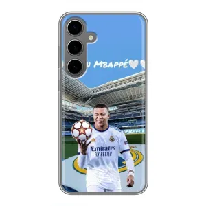 Чохол (TPU) з Футболістом на Samsung Galaxy S24 Plus (Mbappe Real)