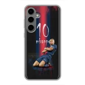 Чохол (TPU) з Футболістом на Samsung Galaxy S24 Plus (MBAPPE 10)