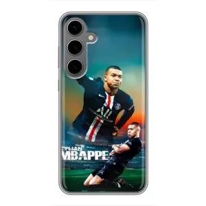 Чохол (TPU) з Футболістом на Samsung Galaxy S24 Plus (MBAPPE)