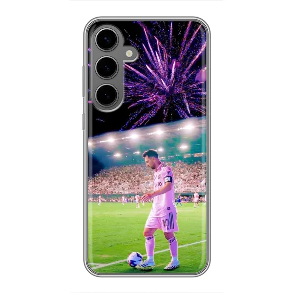 Чехол с рисунком «Месси в Майами» для Samsung Galaxy S24 Plus Чехол с рисунком «Месси в Майами» для Samsung Galaxy S24 Plus