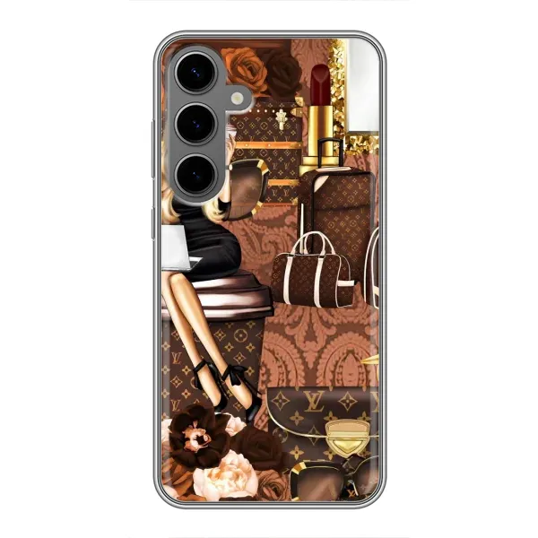 Чехол с рисунком «Мода Луи Виттон» для Samsung Galaxy S24 Plus Чехол с рисунком «Мода Луи Виттон» для Samsung Galaxy S24 Plus