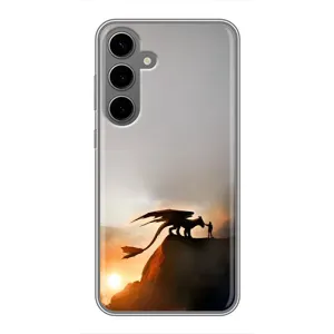 Чехол дракон Беззубик для Samsung Galaxy S24 Plus (Мультиик Беззубик)
