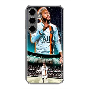 Силиконовый Чехол Samsung Galaxy S24 Plus (Неймар ПСЖ)
