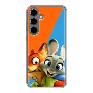 Чехлы ЗВЕРОПОЛИС для Samsung Galaxy S24 Plus (Ник и Хопс)