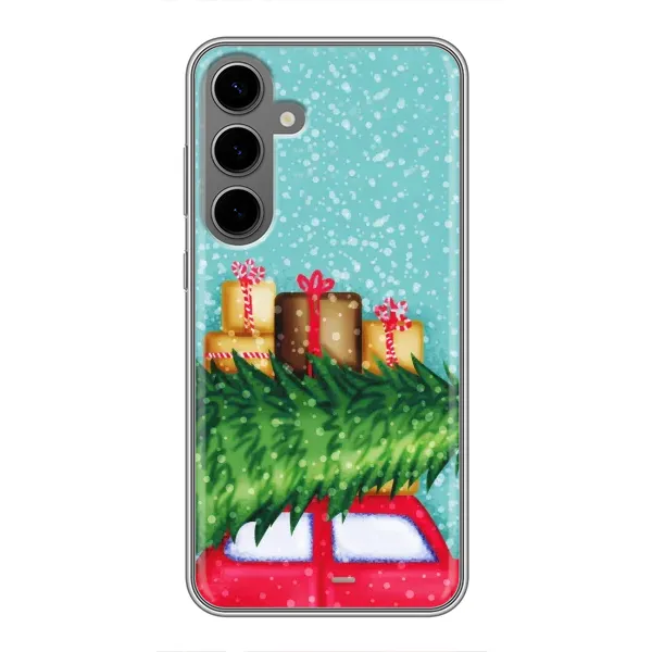 Чехол с рисунком «Новогодние подарки» для Samsung Galaxy S24 Plus Чехол с рисунком «Новогодние подарки» для Samsung Galaxy S24 Plus