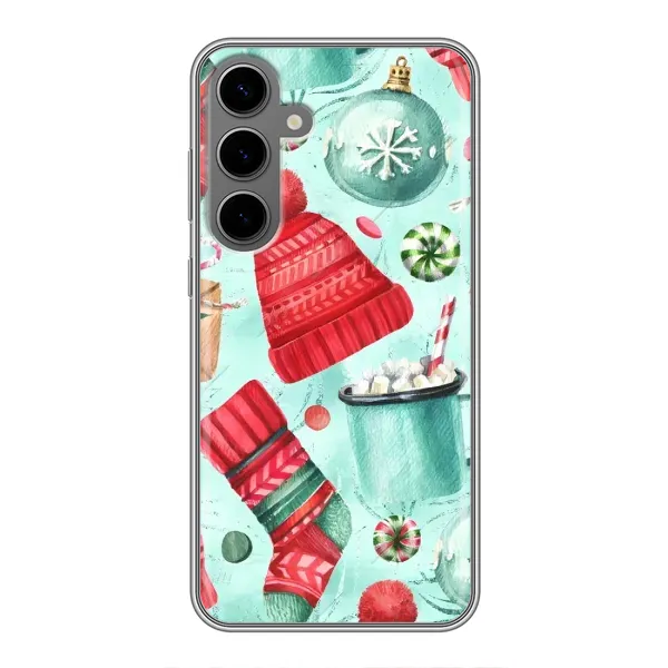 Чехол с рисунком «Одежда» для Samsung Galaxy S24 Plus Чехол с рисунком «Одежда» для Samsung Galaxy S24 Plus