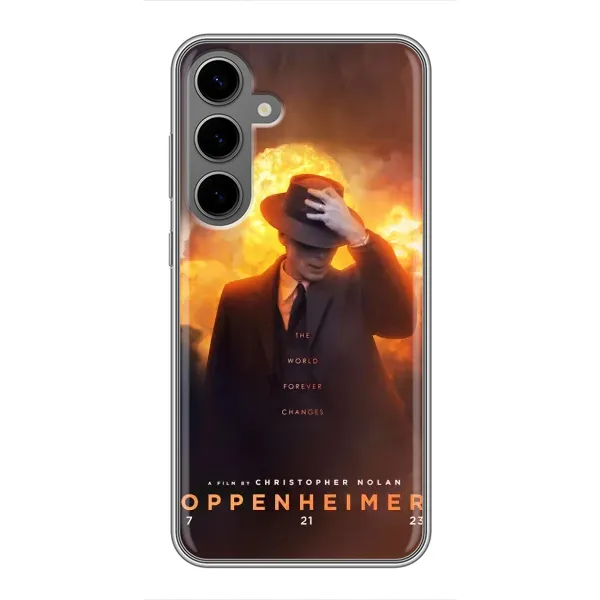 Чехол с рисунком «Оппен-геймер» для Samsung Galaxy S24 Plus Чехол с рисунком «Оппен-геймер» для Samsung Galaxy S24 Plus