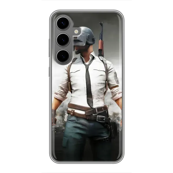 Чехол с рисунком «Пабг» для Samsung Galaxy S24 Plus Чехол с рисунком «Пабг» для Samsung Galaxy S24 Plus