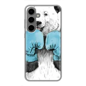 Чохли з Пандами на Samsung Galaxy S24 Plus (Панда боксер)
