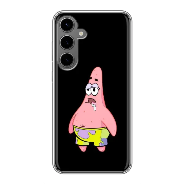 Чехол с рисунком «Патрик завис» для Samsung Galaxy S24 Plus Чехол с рисунком «Патрик завис» для Samsung Galaxy S24 Plus