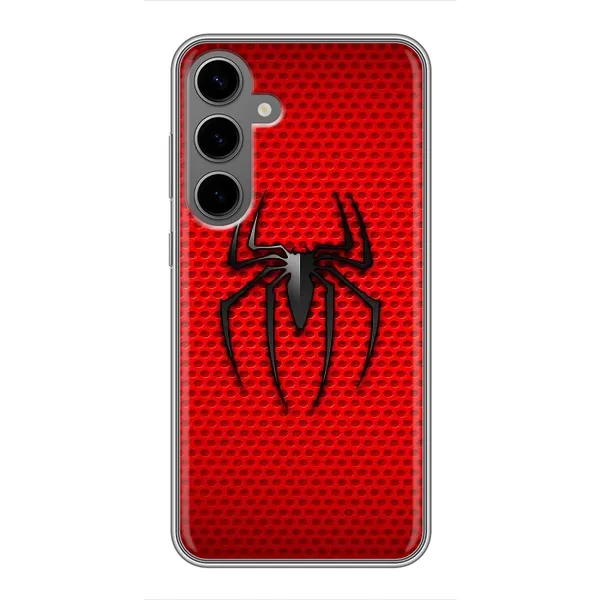 Чехол с рисунком «Паук марвел» для Samsung Galaxy S24 Plus Чехол с рисунком «Паук марвел» для Samsung Galaxy S24 Plus