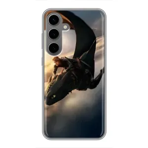 Чехол дракон Беззубик для Samsung Galaxy S24 Plus (Полет Беззубика)
