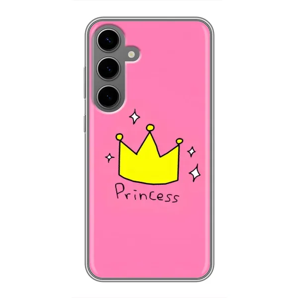 Чехол с рисунком «Princess» для Samsung Galaxy S24 Plus Чехол с рисунком «Princess» для Samsung Galaxy S24 Plus