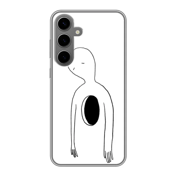 Чехол с рисунком «Пустота» для Samsung Galaxy S24 Plus Чехол с рисунком «Пустота» для Samsung Galaxy S24 Plus