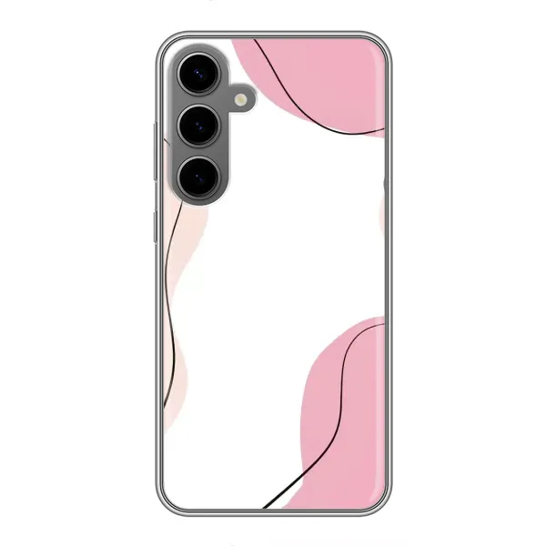 Чехол с рисунком «Розовый фон» для Samsung Galaxy S24 Plus Чехол с рисунком «Розовый фон» для Samsung Galaxy S24 Plus