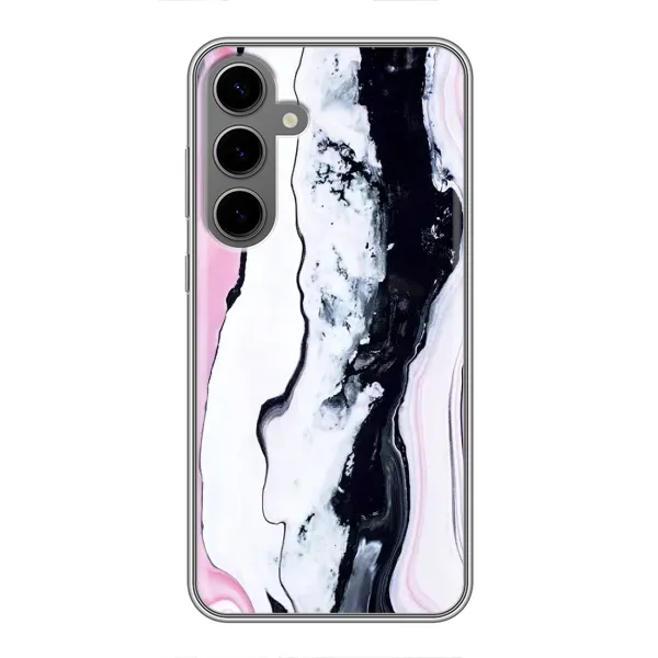 Чехол с рисунком «Розовый мрамор» для Samsung Galaxy S24 Plus Чехол с рисунком «Розовый мрамор» для Samsung Galaxy S24 Plus