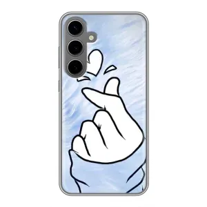 Чехлы (Знак сердечка) на Samsung Galaxy S24 Plus (Сердечка знак)