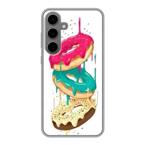 Чохол з зображенням смачної їжі для Samsung Galaxy S24 Plus (Соковиті пончики)