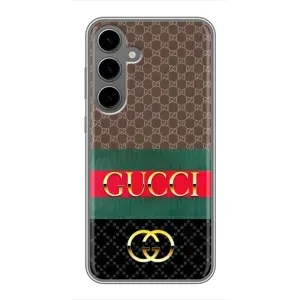 Чехлы Бренд GUCCI для Samsung Galaxy S24 Plus (Стиль GUCCI)
