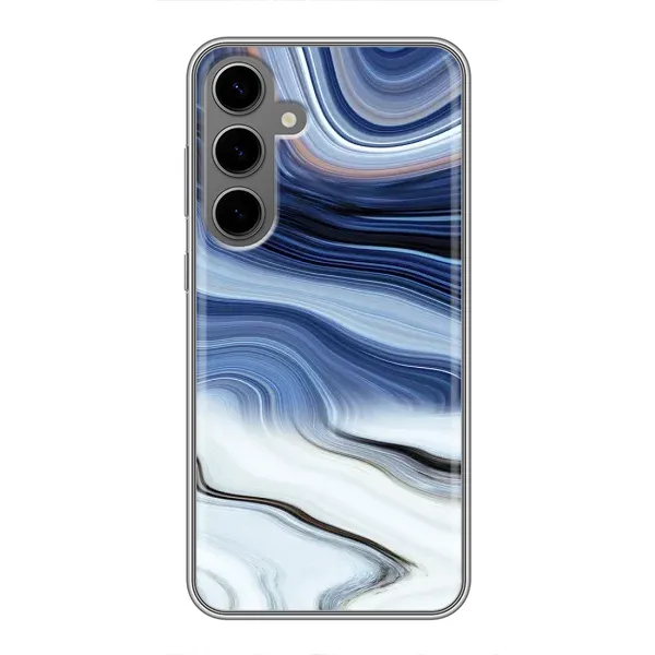 Чехол с рисунком «Светлый мрамор» для Samsung Galaxy S24 Plus Чехол с рисунком «Светлый мрамор» для Samsung Galaxy S24 Plus