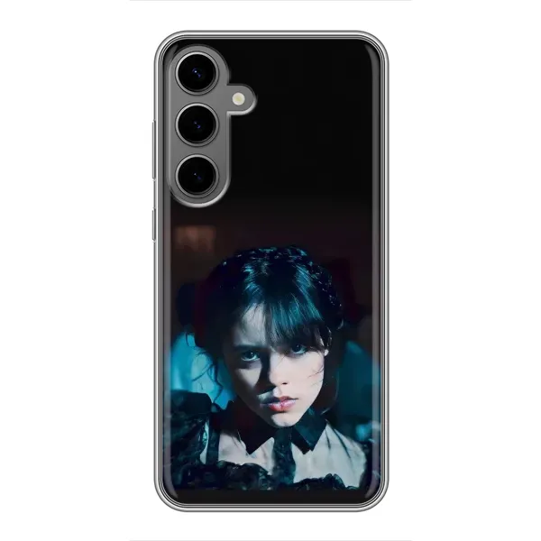 Чехол с рисунком «Танец Уэнсдей» для Samsung Galaxy S24 Plus Чехол с рисунком «Танец Уэнсдей» для Samsung Galaxy S24 Plus