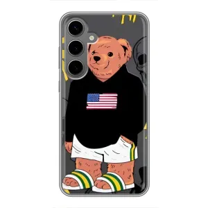 Чехлы Мишка Тедди для Самсунг С24 Плюс (Teddy USA)