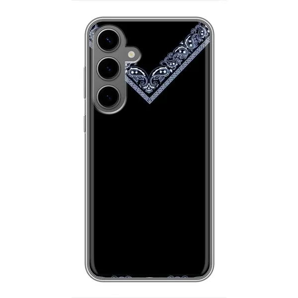 Чехол с рисунком «Воротник вышиванки» для Samsung Galaxy S24 Plus Чехол с рисунком «Воротник вышиванки» для Samsung Galaxy S24 Plus