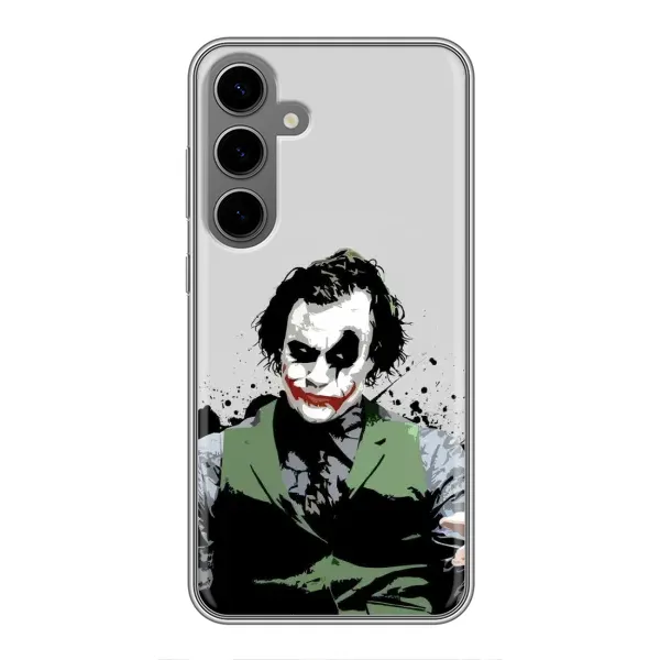 Чехол с рисунком «Взгляд Джокера» для Samsung Galaxy S24 Plus Чехол с рисунком «Взгляд Джокера» для Samsung Galaxy S24 Plus