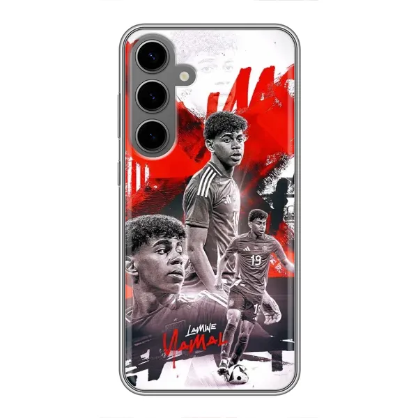 Чехол с рисунком «Ямаль 19» для Samsung Galaxy S24 Plus Чехол с рисунком «Ямаль 19» для Samsung Galaxy S24 Plus