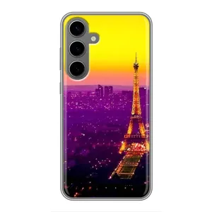 Чохол Ейфелева Вежа на Samsung Galaxy S24 Plus (Яскрава башня)