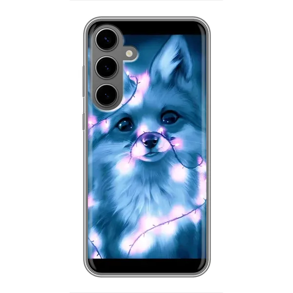 Чехол с рисунком «Яркая Лиса» для Samsung Galaxy S24 Plus Чехол с рисунком «Яркая Лиса» для Samsung Galaxy S24 Plus
