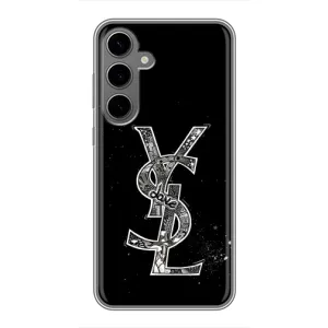 Чехол (Dior, Prada, YSL, Chanel) для Samsung Galaxy S24 Plus (YSL)