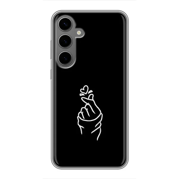 Чохол з малюнком «Знак Сердечка» для Samsung Galaxy S24 Plus Чохол з малюнком «Знак Сердечка» для Samsung Galaxy S24 Plus
