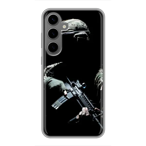 Чехол с рисунком «ЗСУ снайпер» для Samsung Galaxy S24 Plus Чехол с рисунком «ЗСУ снайпер» для Samsung Galaxy S24 Plus