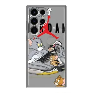 Силиконовый Чехол Nike Air Jordan на Самсунг С24 Ультра (Air Jordan)