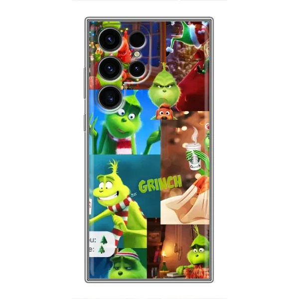 Чехол с рисунком «Арт Гринч» для Samsung Galaxy S24 Ultra Чехол с рисунком «Арт Гринч» для Samsung Galaxy S24 Ultra
