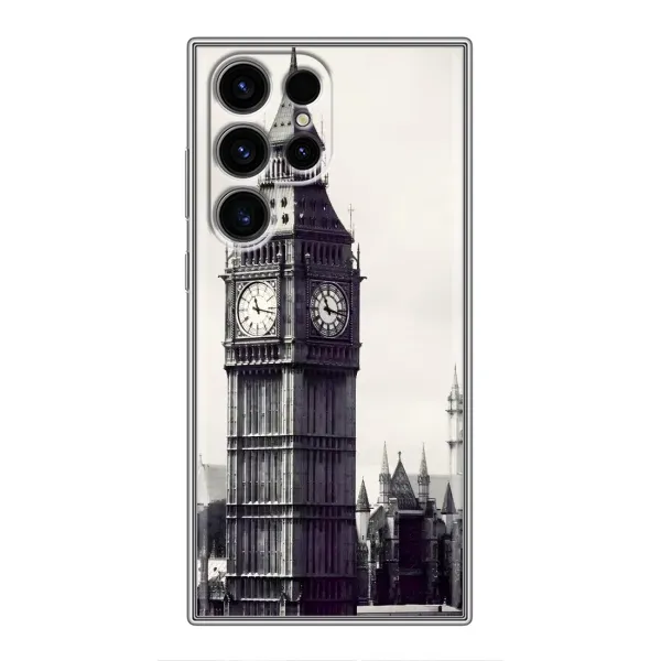 Чехол с рисунком «Биг-Бен» для Samsung Galaxy S24 Ultra Чехол с рисунком «Биг-Бен» для Samsung Galaxy S24 Ultra