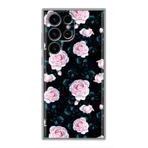 Чехлы с принтом Розочки для Samsung Galaxy S24 Ultra (Чайные розы)