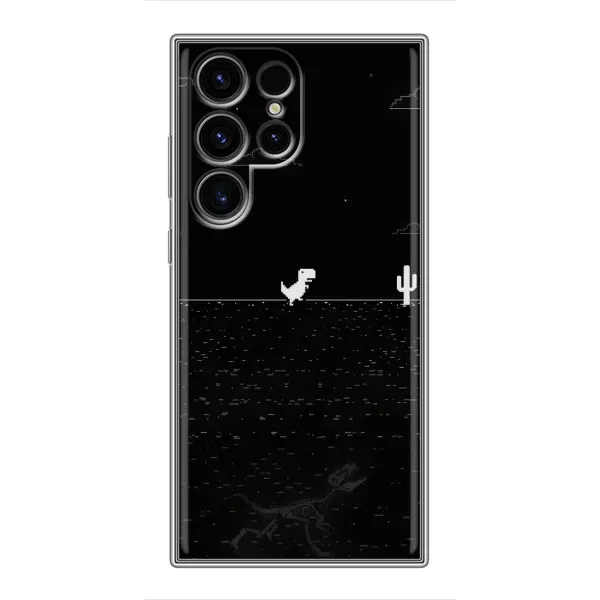 Чехол с рисунком «Динозаврик» для Samsung Galaxy S24 Ultra Чехол с рисунком «Динозаврик» для Samsung Galaxy S24 Ultra
