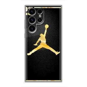 Силиконовый Чехол Nike Air Jordan на Самсунг С24 Ультра (Джордан 23)