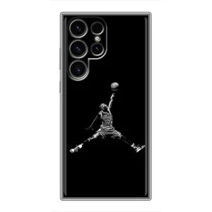 Силиконовый Чехол Nike Air Jordan на Самсунг С24 Ультра (Джордан)